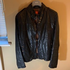 Hugo Boss Men’s Leather Jacket